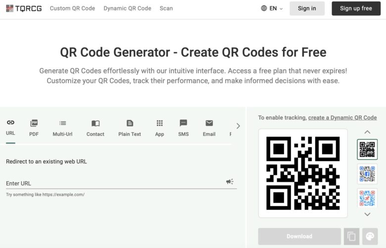 The QR Code Generator